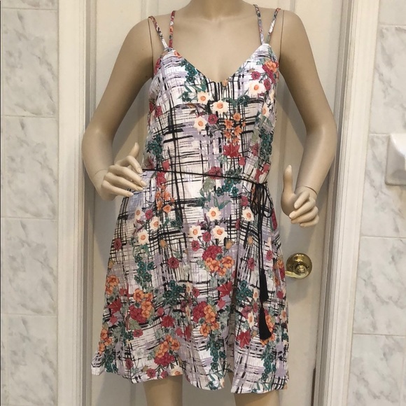 OFF WHITE FLORAL DRESS - Picture 5 of 7